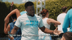 Kevin Hart Loves The Kids GIF