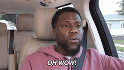 Kevin Hart Oh Wow GIF