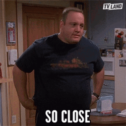 Kevin James You Almost Had It GIF