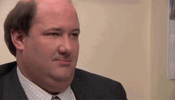  Kevin Malone The Office Smile GIF