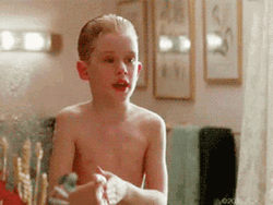 Kevin McCallister Shocked Face Slap GIF