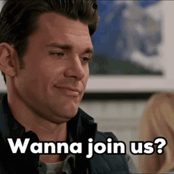 Kevin McGarry Asking Wanna Join Us GIF