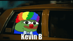 Kevin Pepe The Frog LGBT Clown GIF
