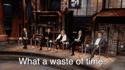 Kevin Throws And Walks Out At Shark Tank GIF