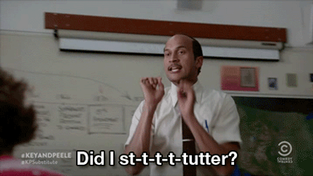 Key And Peele Michael Key Stutter GIF