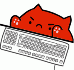 Keyboard Cat Angry Tap GIF