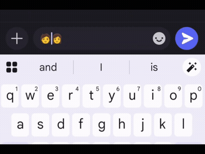 Keyboard With And I GIF