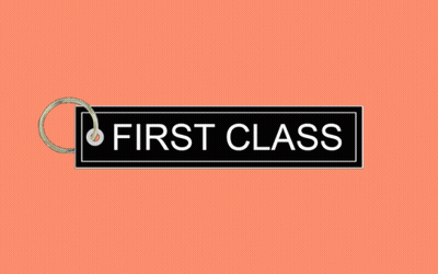 Keychain Saying Row One On Pink Background GIF