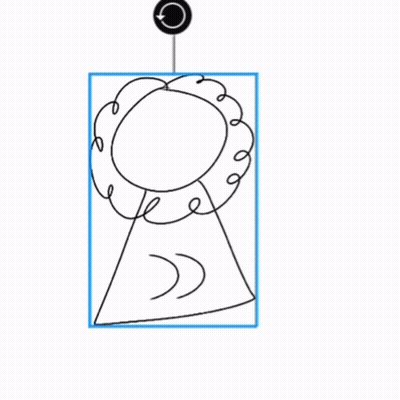 Keyhole With Wreath And Circle GIF