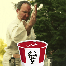 Kfc Bucket Sparks GIF