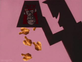 Kfc Bucket Turning Upside Down GIF