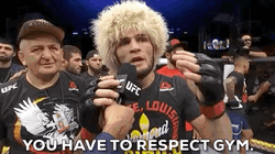 Khabib And The Team Respect The Gym GIF