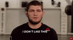 Khabib Don't Like This GIF