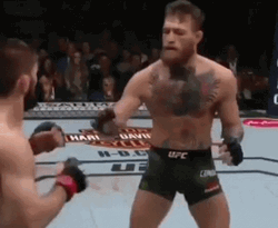 Khabib Hard Smash Punch GIF
