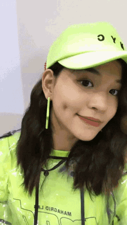 Khengbnk48 Neon Green GIF