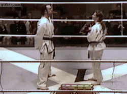 Kick In The Nuts Kickboxing Fail GIF