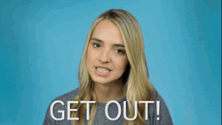 Kick Rocks Katelyn Tarver Get Out GIF