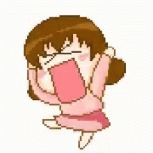 Kicking And Screaming Doodle Girl Tantrums GIF
