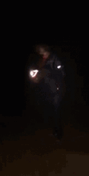 Kicking And Screaming Guy In The Dark GIF