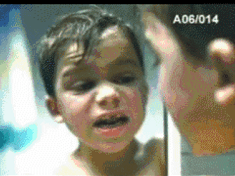Kid And Grandpa Missing Tooth GIF