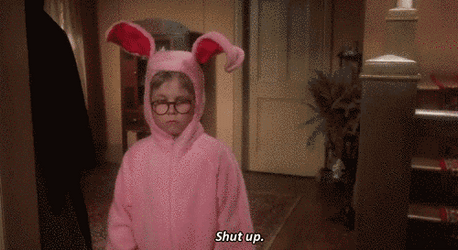 Kid Bunny Outfit Shut Up Baby I Know It GIF