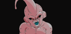 Kid Buu Laughing GIF