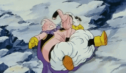 Kid Buu Versus Majin Buu GIF
