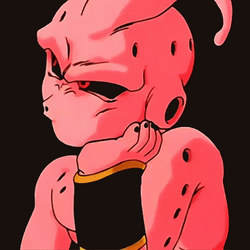 Kid Buu Whistling GIF