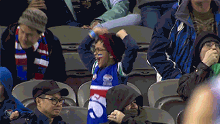 Kid Cheer For Western Carolina GIF