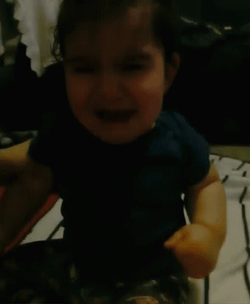 Kid Crying Looking Up GIF
