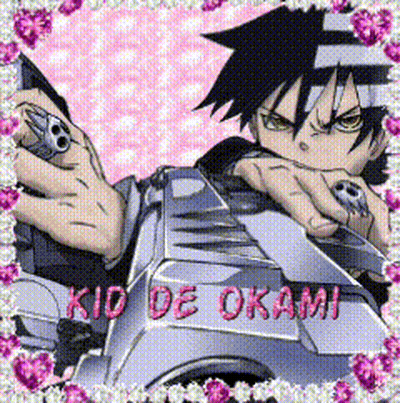 Kid De Okami With Gun GIF