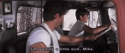 Kid Driving Truck Over The Top GIF