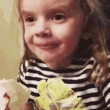 Kid Eating And Feeling Gross GIF