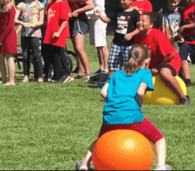 Kid Funny Falling GIF