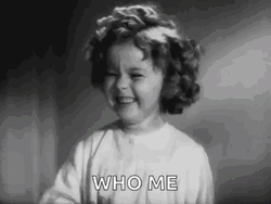 Kid Giggling Who Me GIF