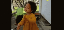 Kid Having Time With Sibling GIF