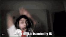 Kid Is 18 Funny Guy Shocked Screaming