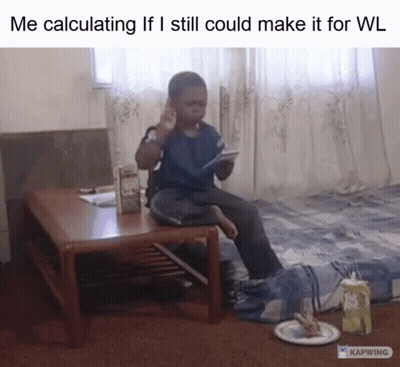 Kid On Table With Milk Box And Food GIF