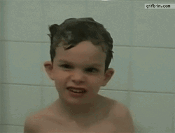 Kid Playing Bubble Bath  GIF