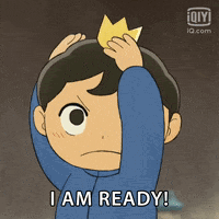 Kid Putting On Crown Im Ready GIF