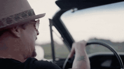 Kid Rock Driving A Car GIF