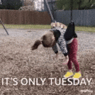 Kid Sing Tired Tuesday GIF
