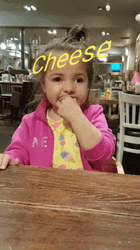Kid Smiling Cheese Meme GIF