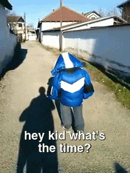Kid To Adult Transformation Optical Illusions GIF