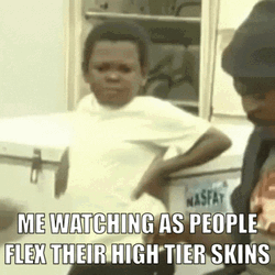 Kid Watching People Flex GIF