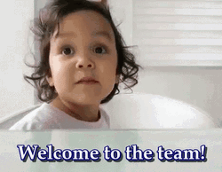 Kid Welcome Aboard The Team GIF