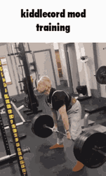 Kiddlecord Mod Training Deadlift GIF