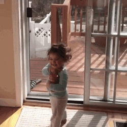 Kids Falling Cat Together GIF