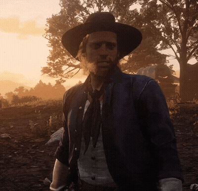 Kierthur Walking Through Grassy Field GIF