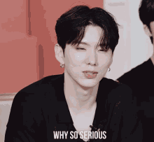 Kihyun Monsta Why So Serious GIF